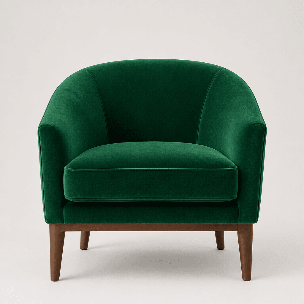 Haven Velvet Accent Chair