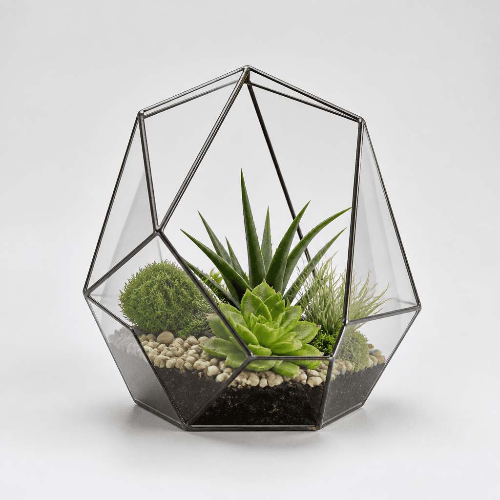 Glass Terrarium Display