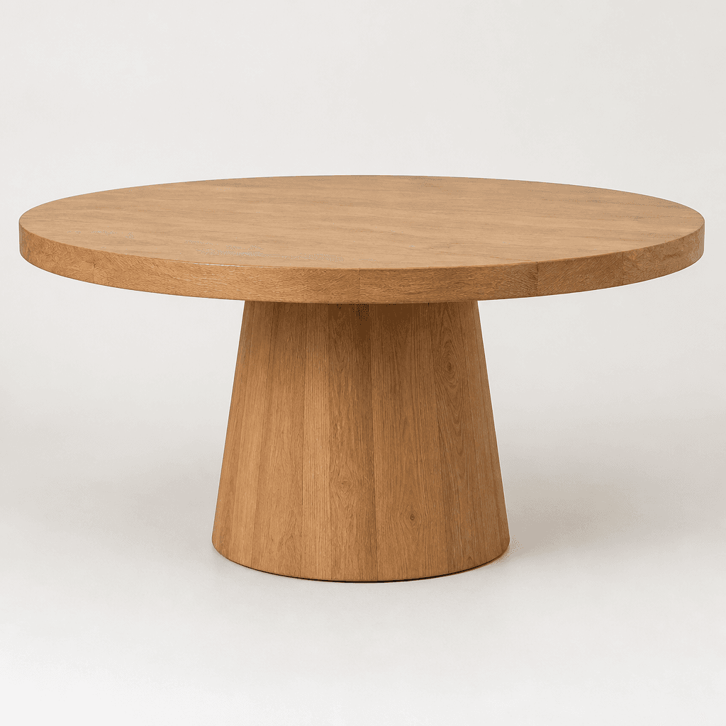 Round Pedestal Dining Table