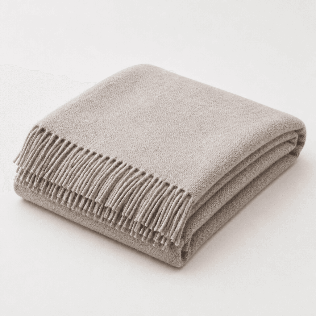 Wool Throw Blanket